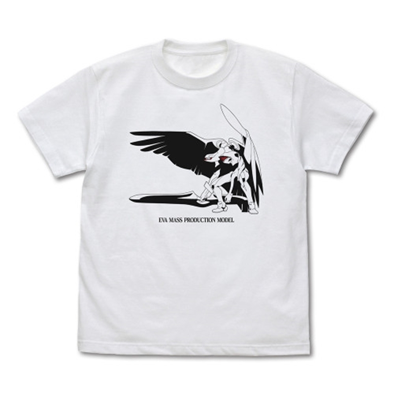 EVANGELION 『新世紀エヴァンゲリオン劇場版』EVA量産機 Tシャツ/WHITE-L - 公式商品画像 | AniSmile