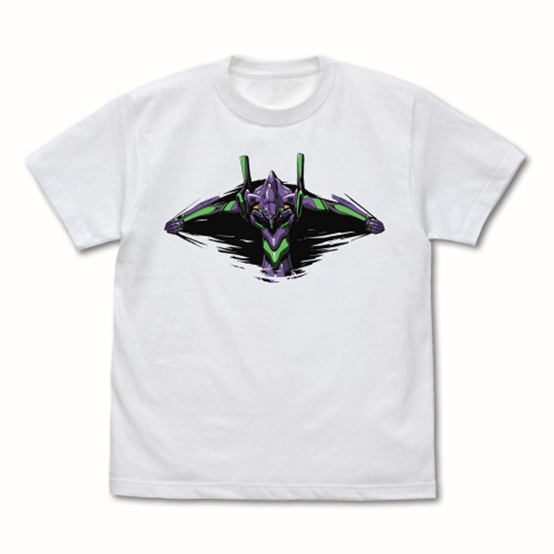 EVANGELION 初号機A.T.フィールド Tシャツ/WHITE-L 画像 2 | AniSmile