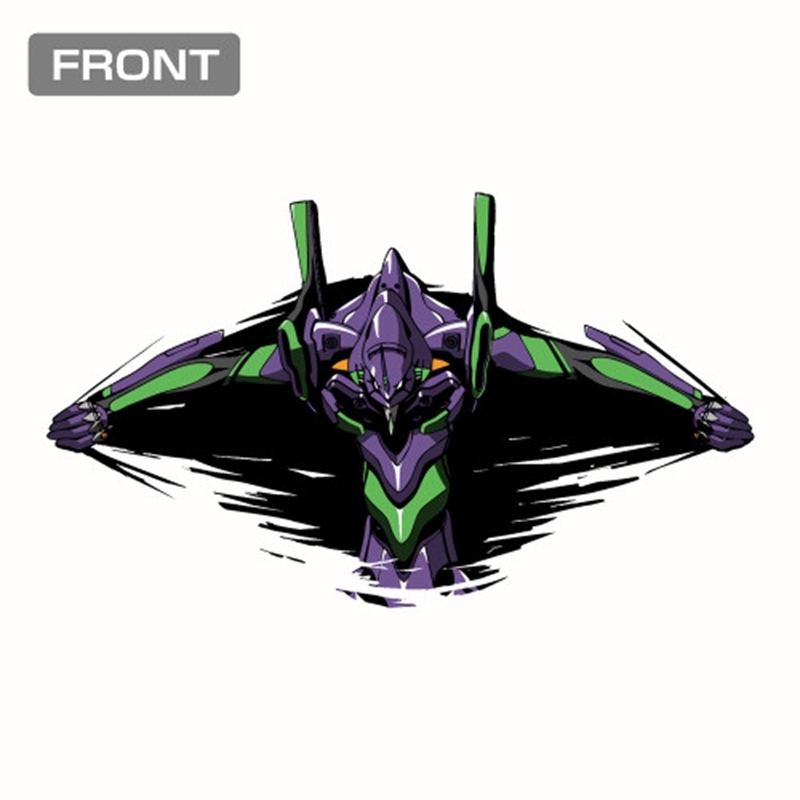 EVANGELION 初号機A.T.フィールド Tシャツ/WHITE-S 画像 3 | AniSmile