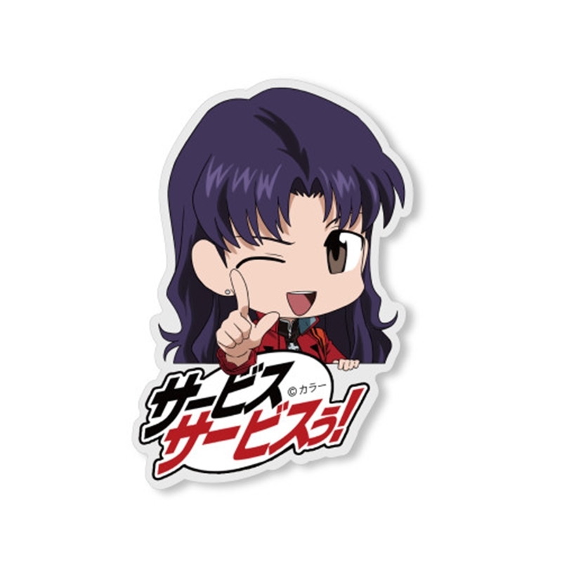 EVANGELION 葛城ミサト アクリルピョコッテ - 公式商品画像 | AniSmile