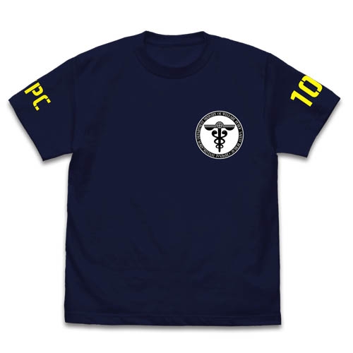 PSYCHO-PASS サイコパス 3 公安局 蓄光Tシャツ/NAVY-XL - 公式商品画像 | AniSmile