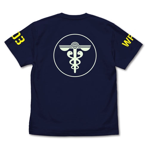 PSYCHO-PASS サイコパス 3 公安局 蓄光Tシャツ/NAVY-XL 画像 2 | AniSmile