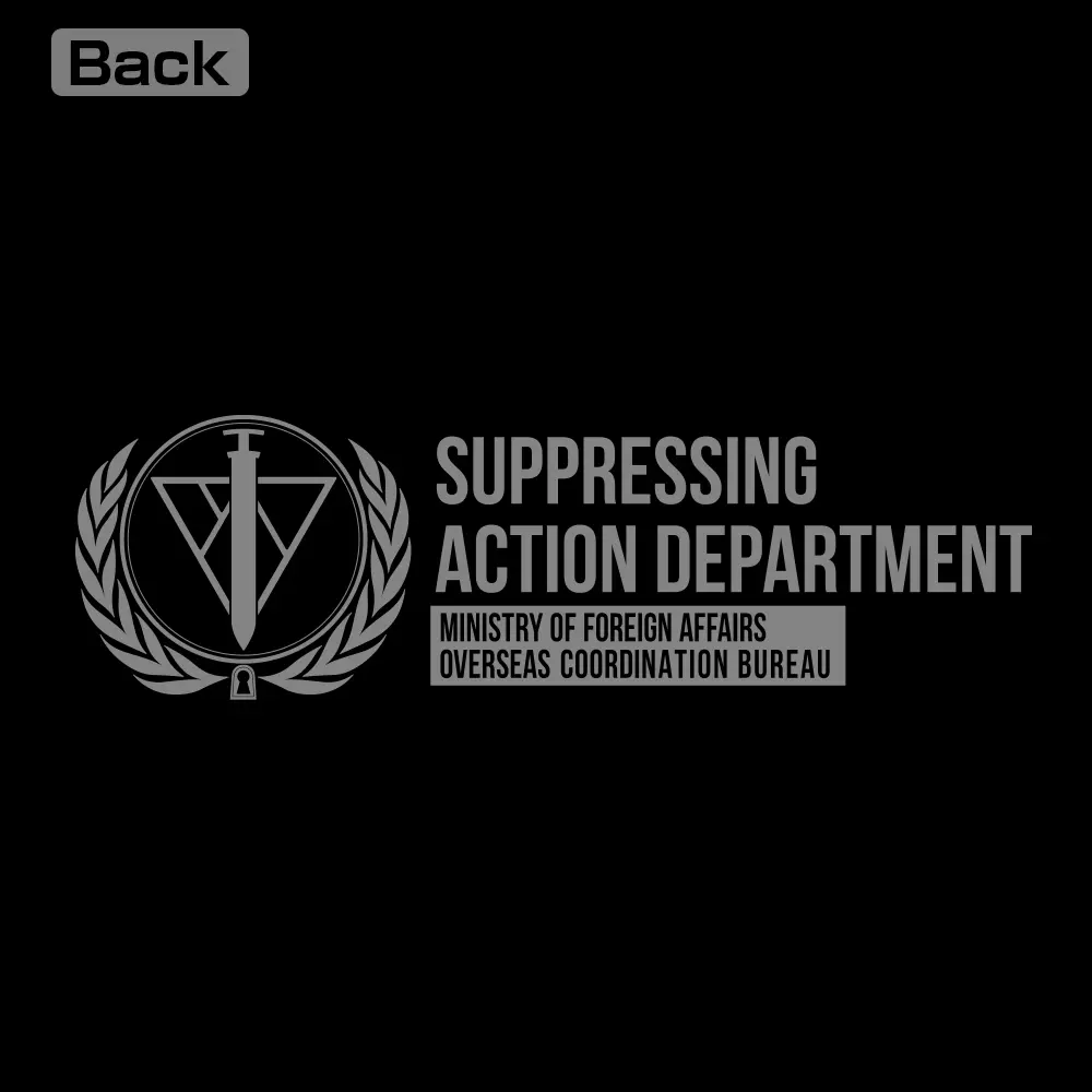 『劇場版 PSYCHO-PASS サイコパス PROVIDENCE』 外務省行動課 薄手ドライパーカー/BLACK-L 画像 3 | AniSmile