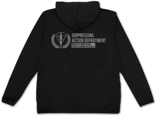 『劇場版 PSYCHO-PASS サイコパス PROVIDENCE』 外務省行動課 薄手ドライパーカー/BLACK-M - 公式商品画像 | AniSmile