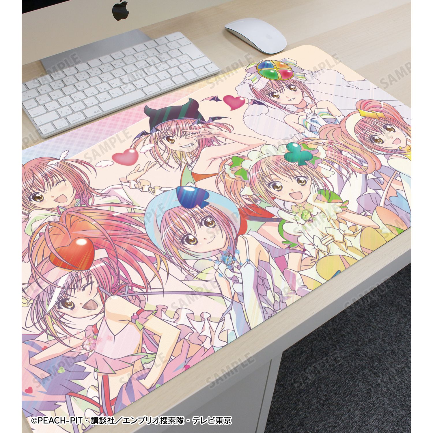 TVアニメ『しゅごキャラ!』 日奈森 あむ キャラなり Ani-Art clear label マルチデスクマット - 公式商品画像 | AniSmile