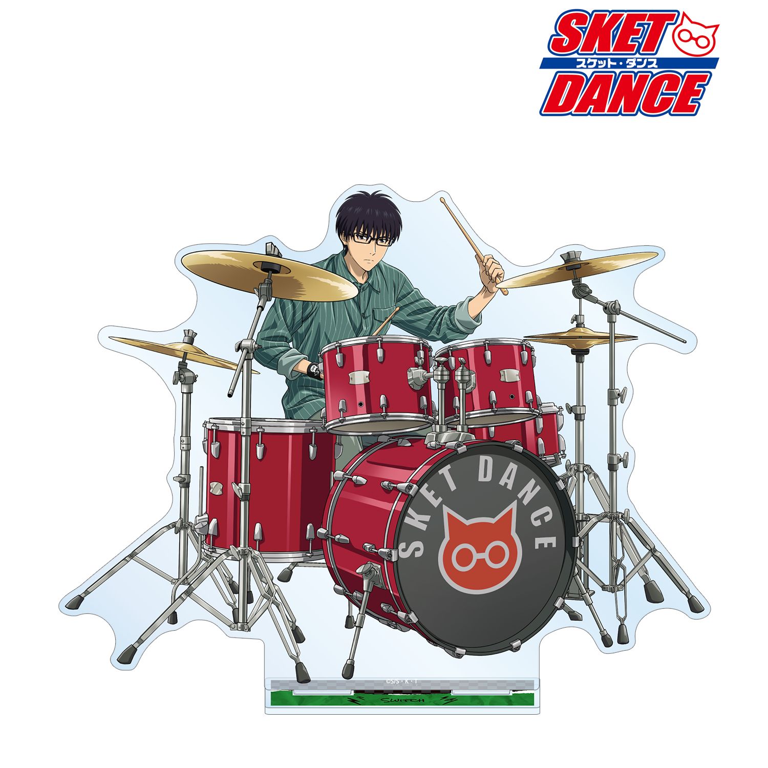 TVアニメ「SKET DANCE」 描き下ろし スイッチ バンドver. 特大アクリルスタンド 画像 2 | AniSmile