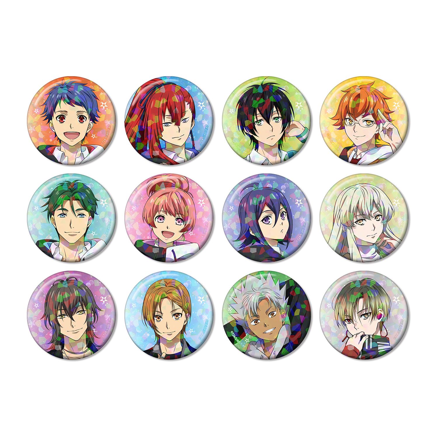 KING OF PRISM -Your Endless Call- み~んなきらめけ!プリズム☆ツアーズ トレーディングホログラム缶バッジ(単位/単品) - 公式商品画像 | AniSmile
