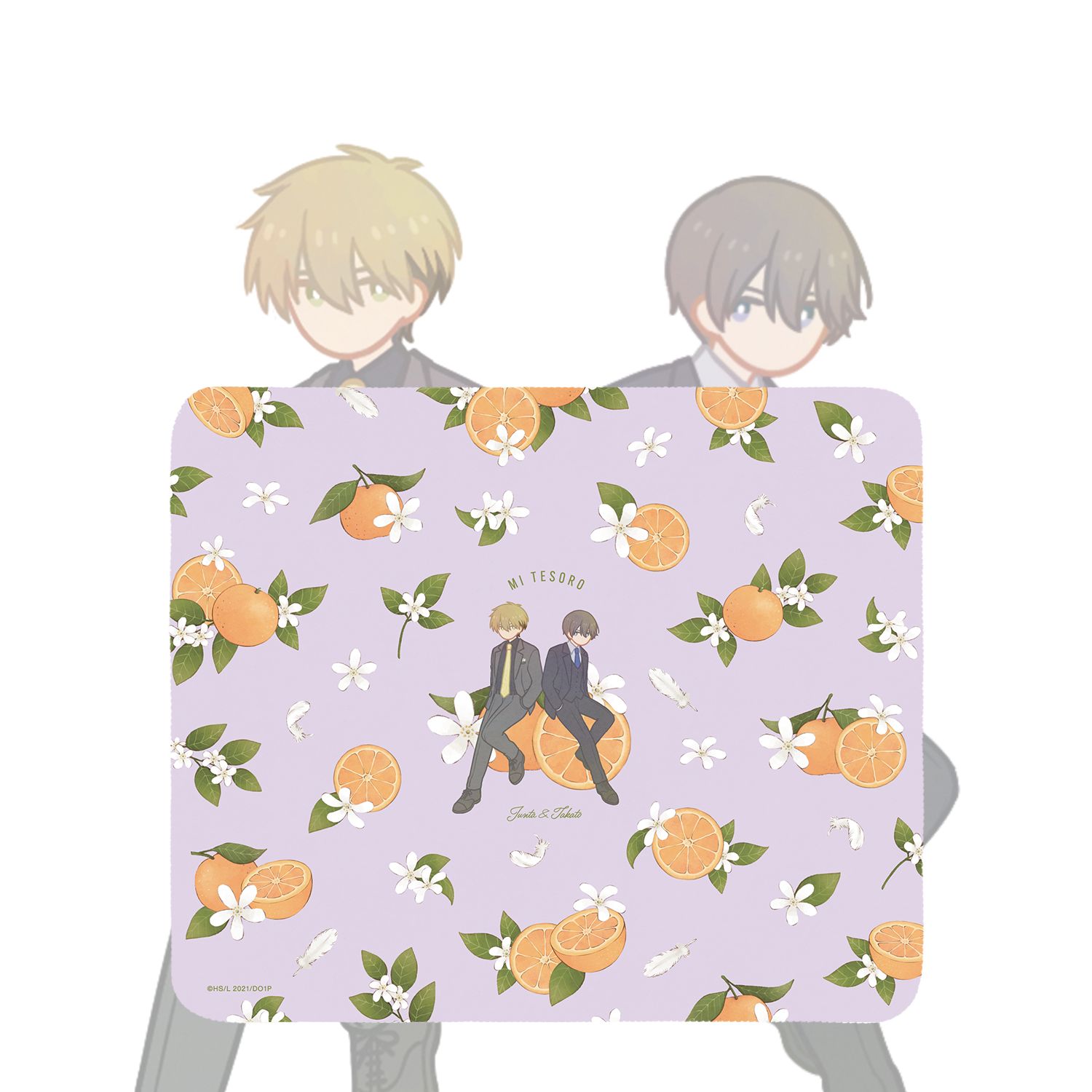 「劇場版 抱かれたい男1位に脅されています。~スペイン編~」 東谷准太&西條高人 Botania マウスパッド ver.B - 公式商品画像 | AniSmile