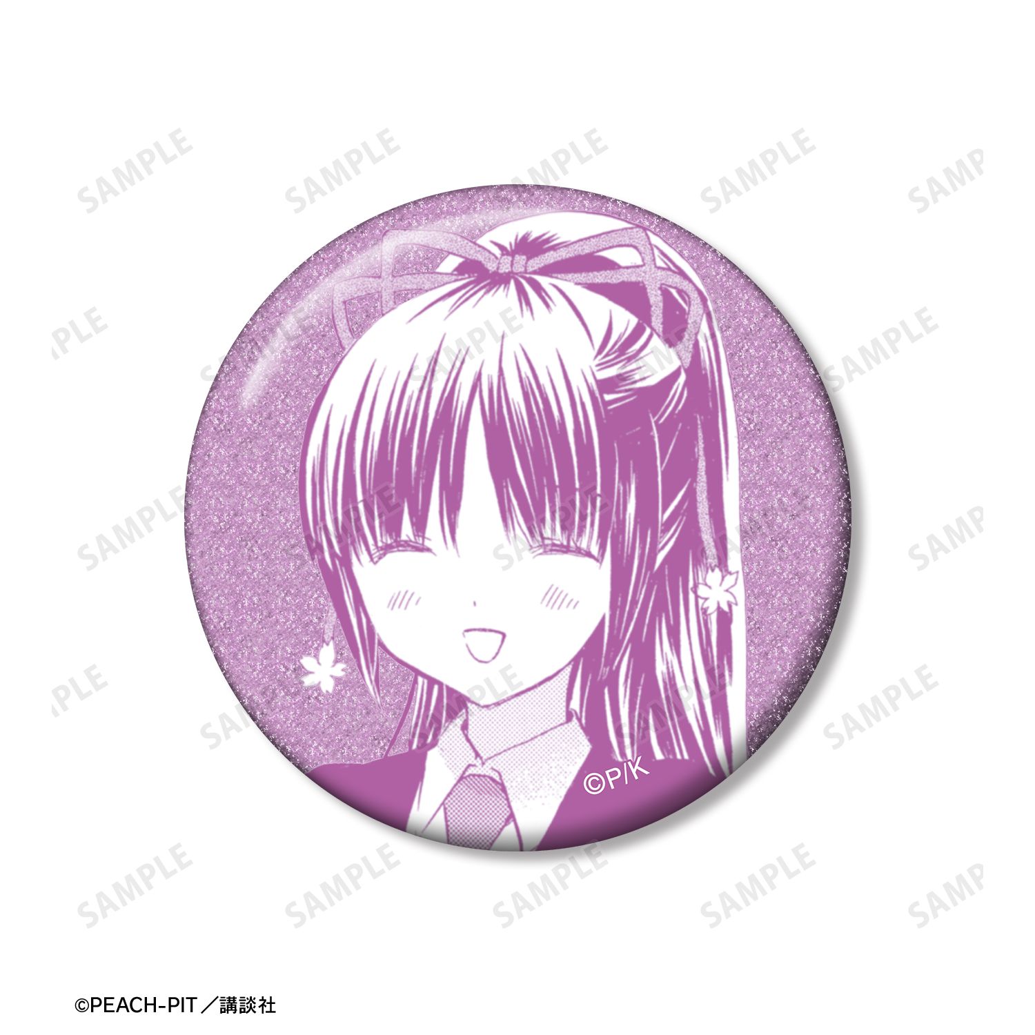 『しゅごキャラ!』 藤咲 なでしこ 原作コマグリッター缶バッジ3個セット 画像 4 | AniSmile