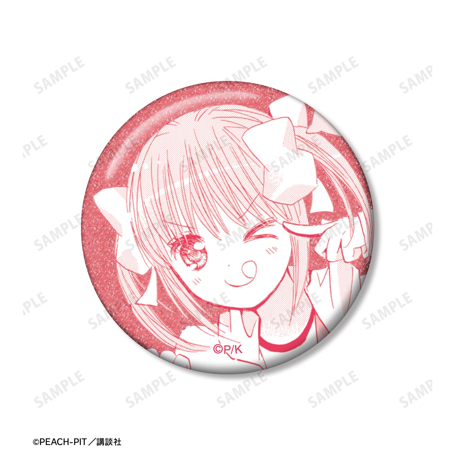 『しゅごキャラ!』 結木 やや 原作コマグリッター缶バッジ3個セット 画像 4 | AniSmile