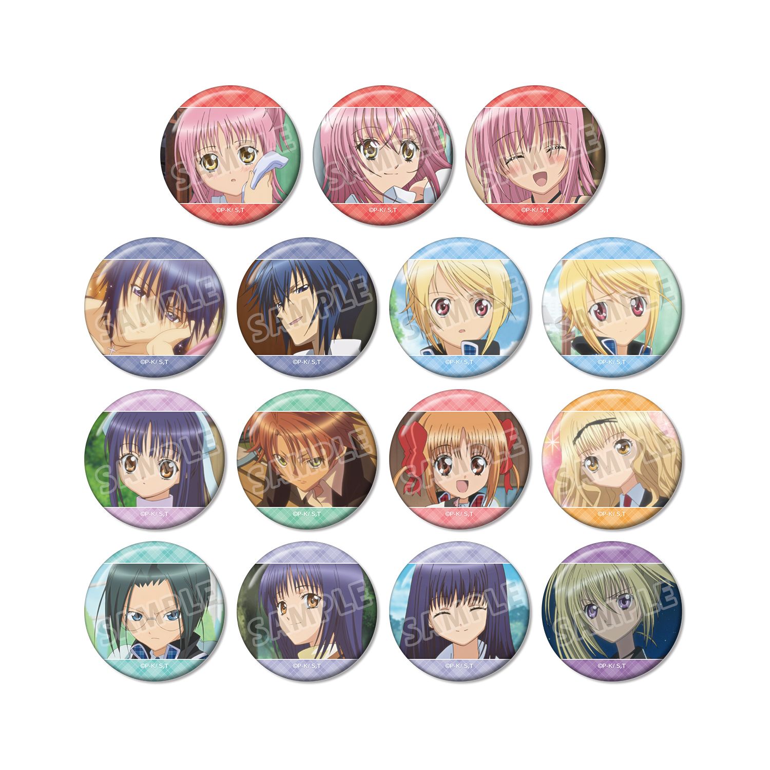 TVアニメ『しゅごキャラ!』 トレーディング場面写缶バッジ(単位/単品) - 公式商品画像 | AniSmile