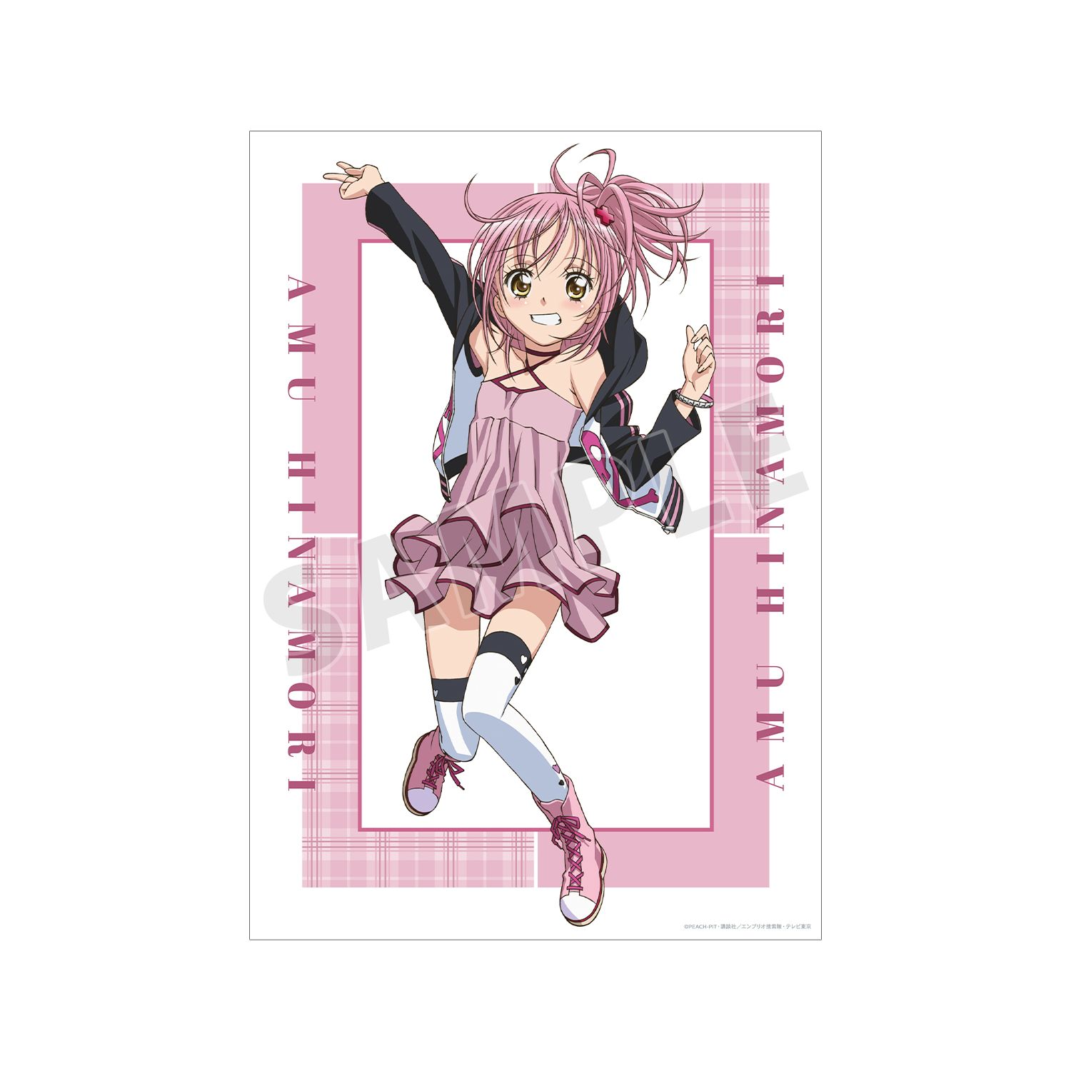 TVアニメ『しゅごキャラ!』 日奈森 あむ A3マット加工ポスター ver.L - 公式商品画像 | AniSmile