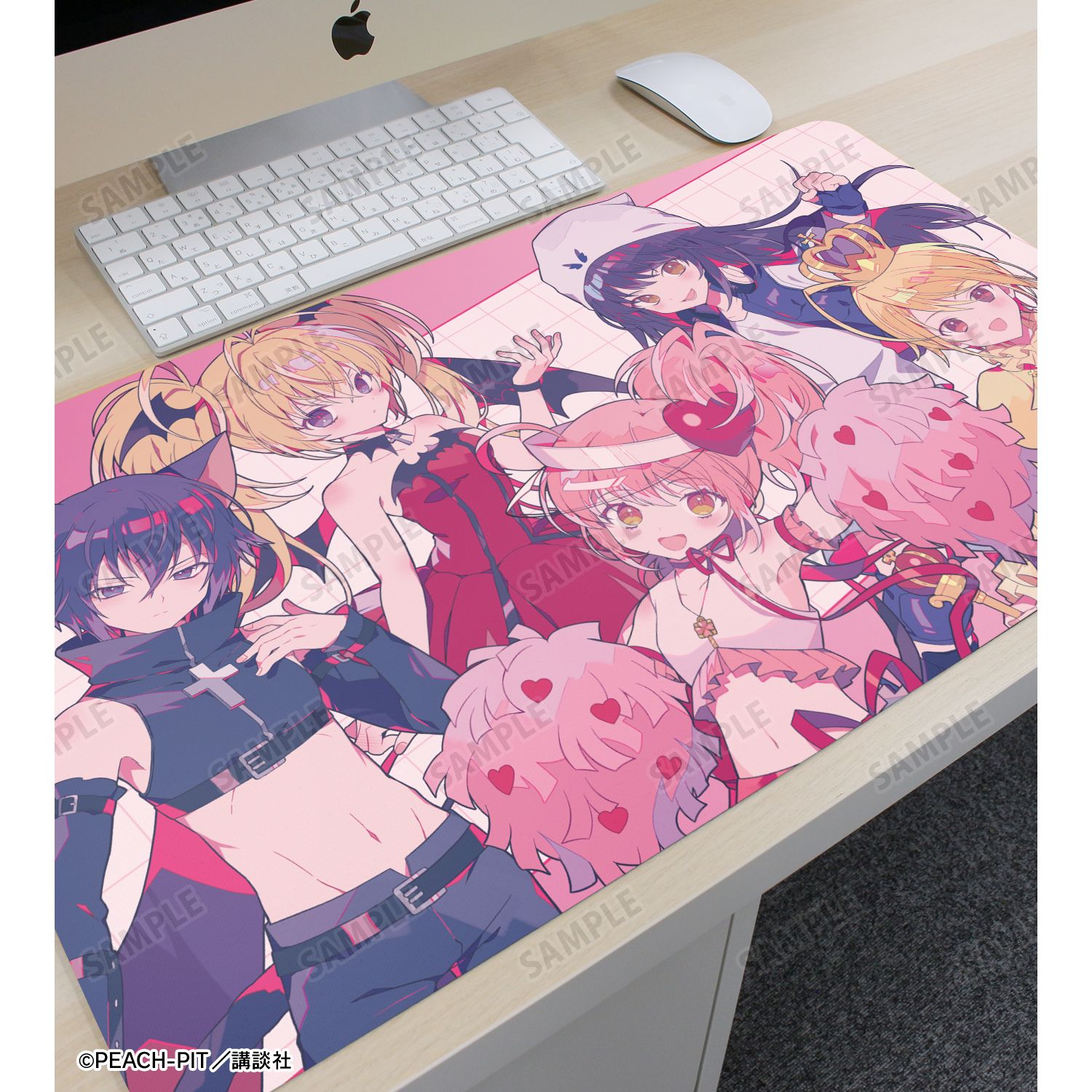 『しゅごキャラ!』 夢ノ内さんイラスト 集合 キャラなりver. マルチデスクマット 画像 3 | AniSmile