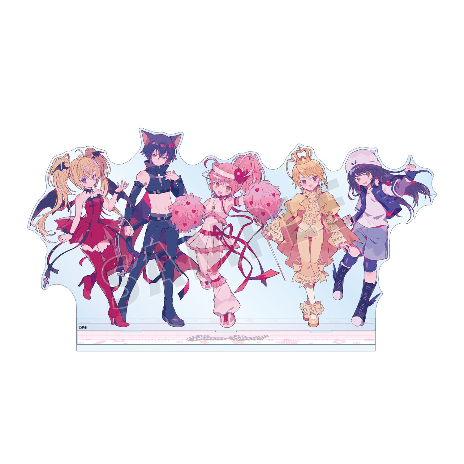 『しゅごキャラ!』 夢ノ内さんイラスト 集合 キャラなりver. BIGアクリルスタンド - 公式商品画像 | AniSmile