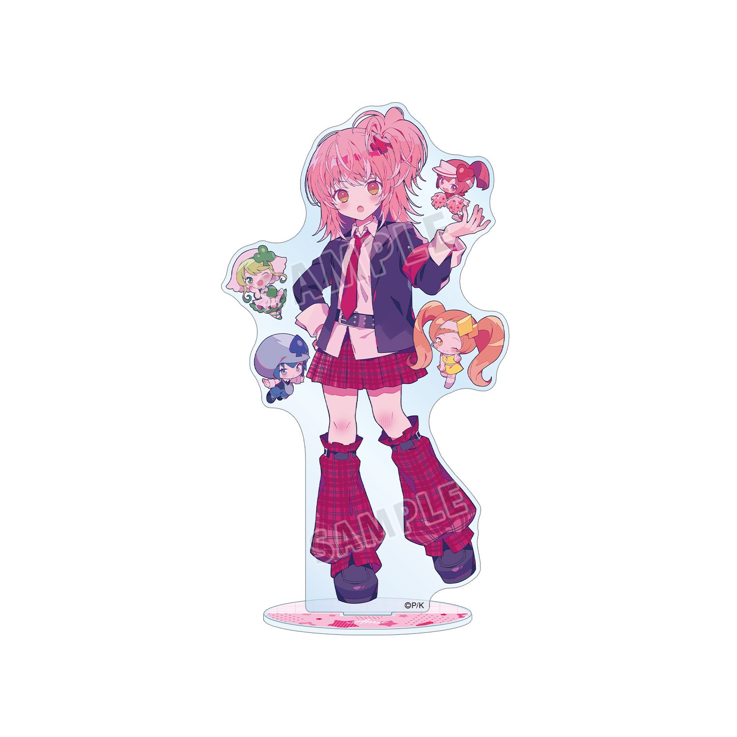 『しゅごキャラ!』 夢ノ内さんイラスト 日奈森 あむ 制服ver. BIGアクリルスタンド - 公式商品画像 | AniSmile