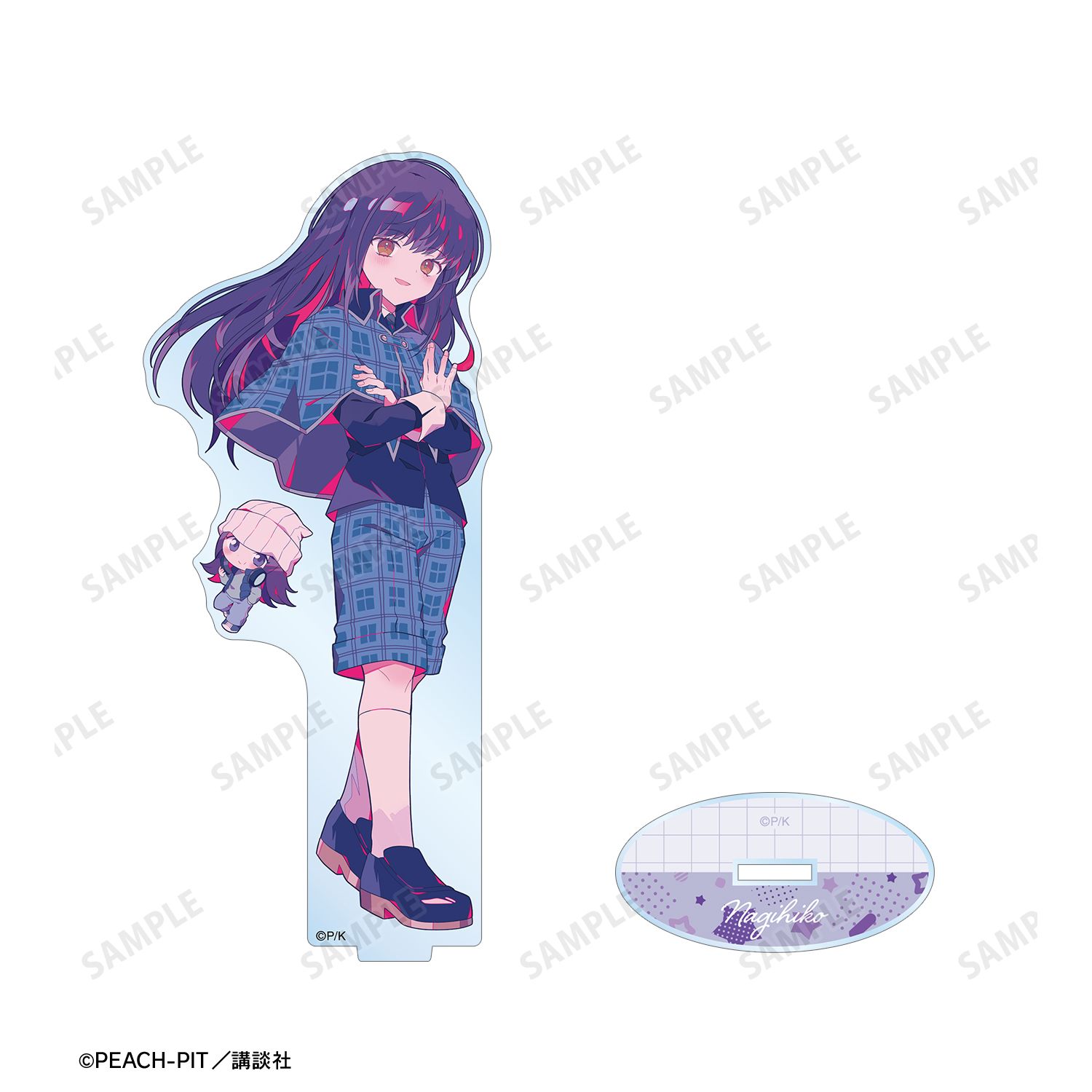 『しゅごキャラ!』 夢ノ内さんイラスト 藤咲 なぎひこ 制服ver. BIGアクリルスタンド 画像 3 | AniSmile
