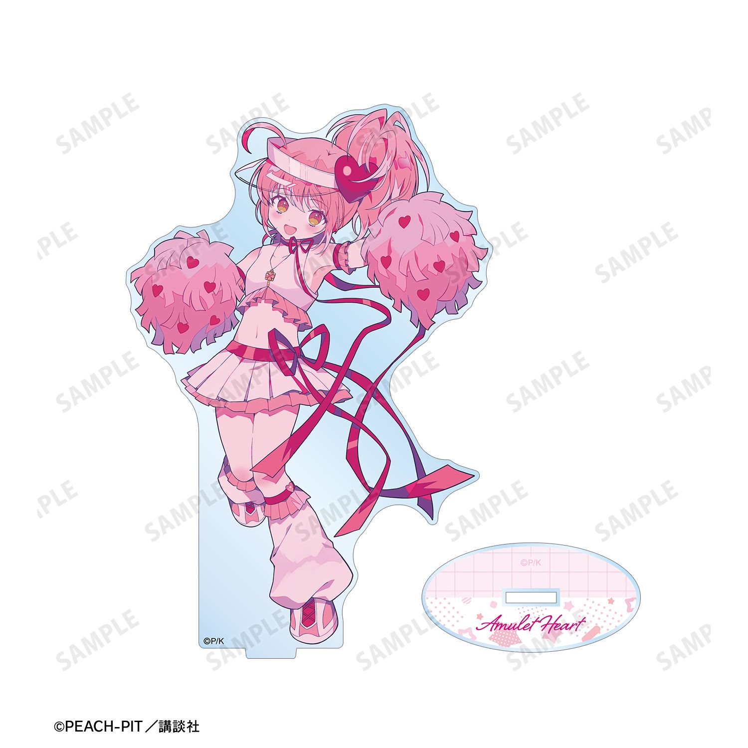 『しゅごキャラ!』 夢ノ内さんイラスト アミュレットハート キャラなりver. BIGアクリルスタンド 画像 3 | AniSmile