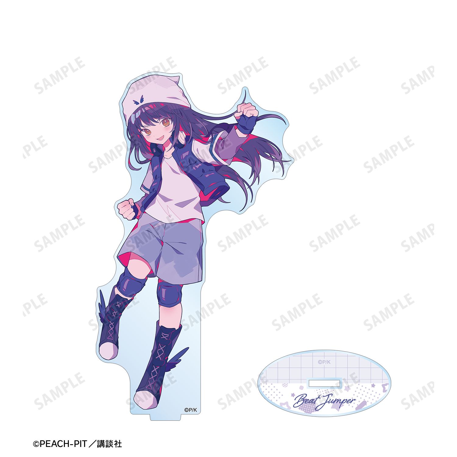 『しゅごキャラ!』 夢ノ内さんイラスト ビートジャンパー キャラなりver. BIGアクリルスタンド 画像 3 | AniSmile