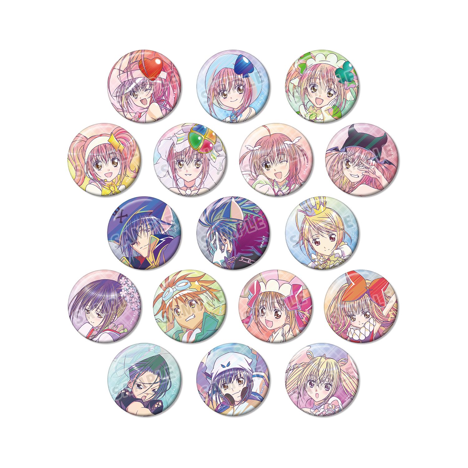 TVアニメ『しゅごキャラ!』 トレーディング Ani-Art clear label 缶バッジ(単位/単品) - 公式商品画像 | AniSmile