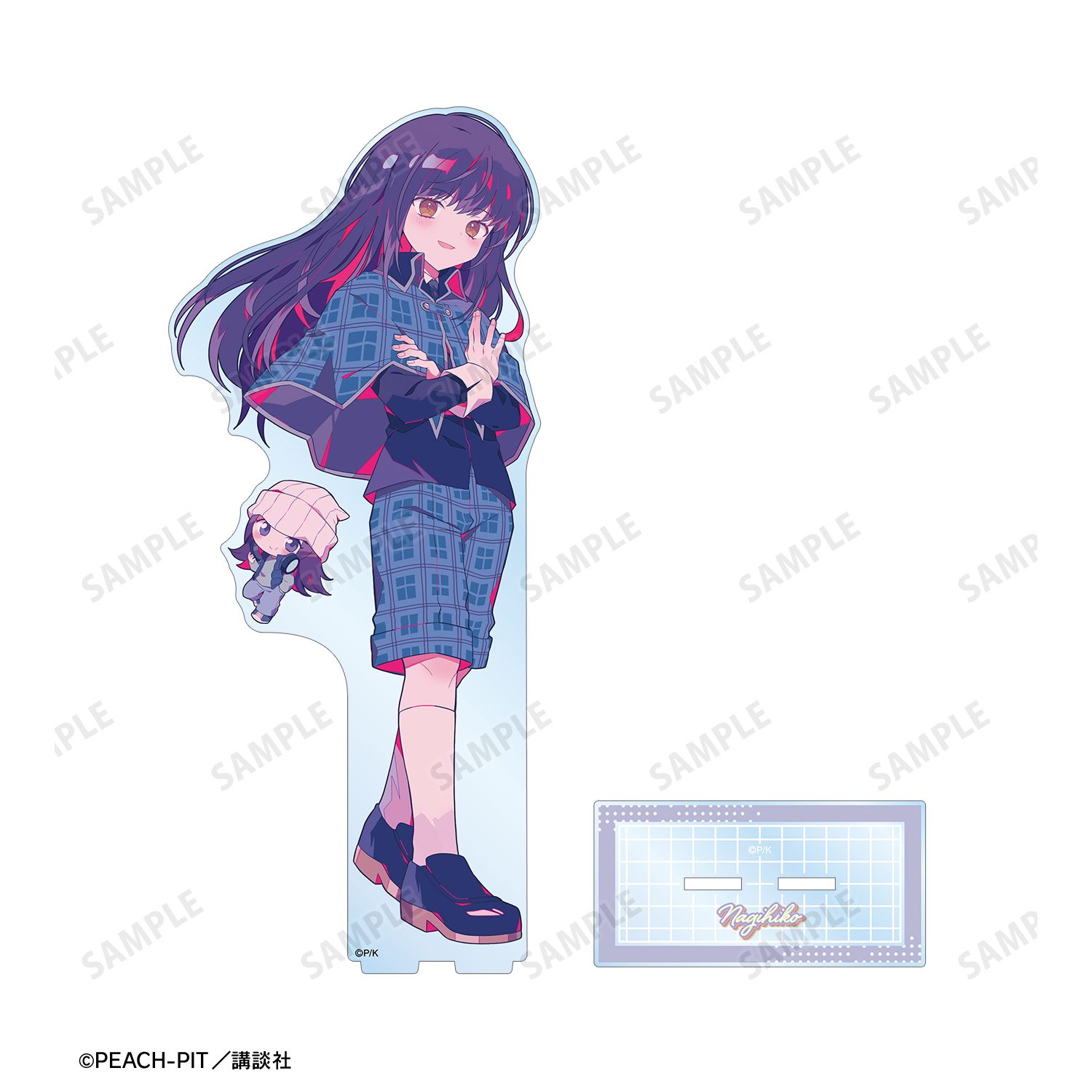 『しゅごキャラ!』 夢ノ内さんイラスト 藤咲 なぎひこ 制服ver. 特大アクリルスタンド 画像 3 | AniSmile