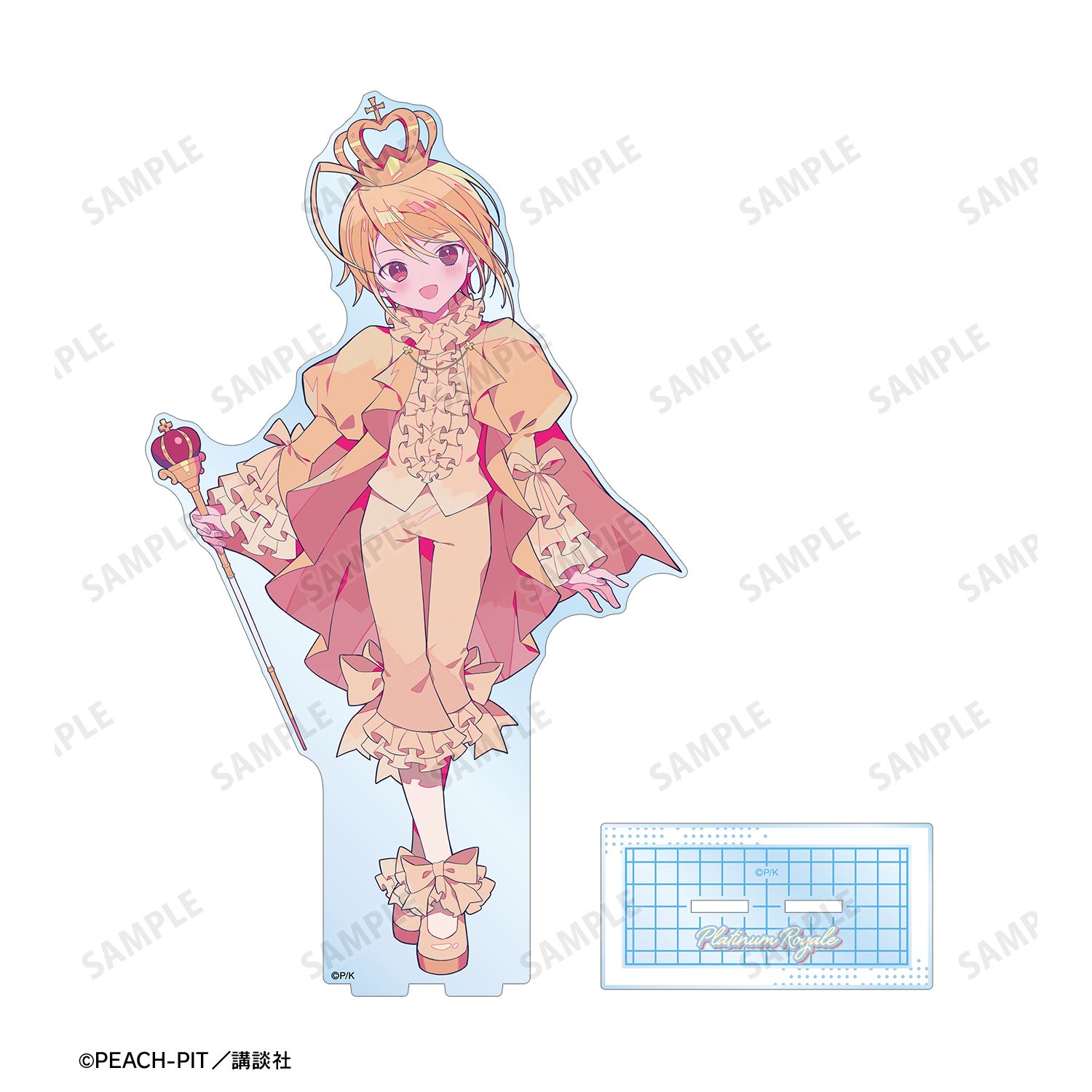 『しゅごキャラ!』 夢ノ内さんイラスト プラチナロワイヤル キャラなりver. 特大アクリルスタンド 画像 3 | AniSmile
