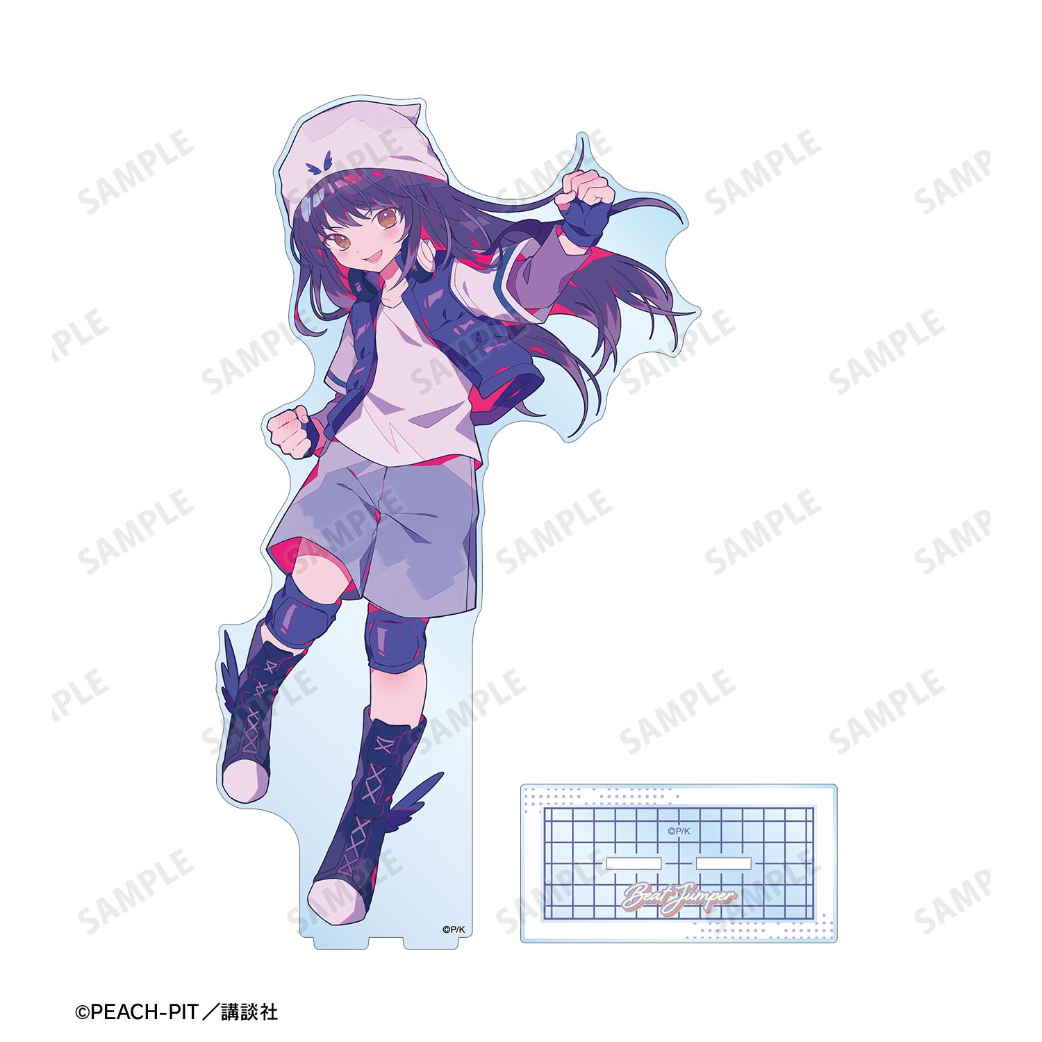 『しゅごキャラ!』 夢ノ内さんイラスト ビートジャンパー キャラなりver. 特大アクリルスタンド 画像 2 | AniSmile