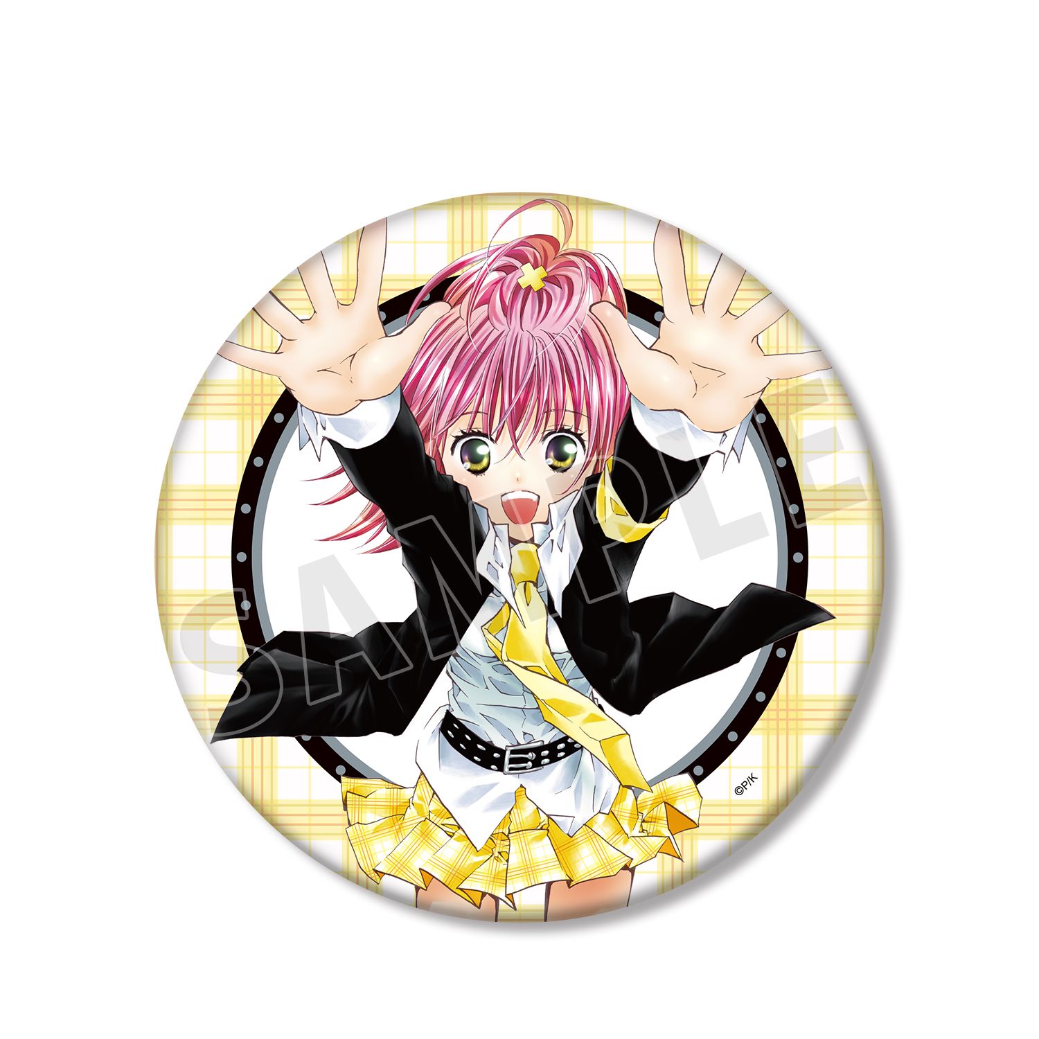 『しゅごキャラ!』 10巻表紙イラスト BIG缶バッジ - 公式商品画像 | AniSmile