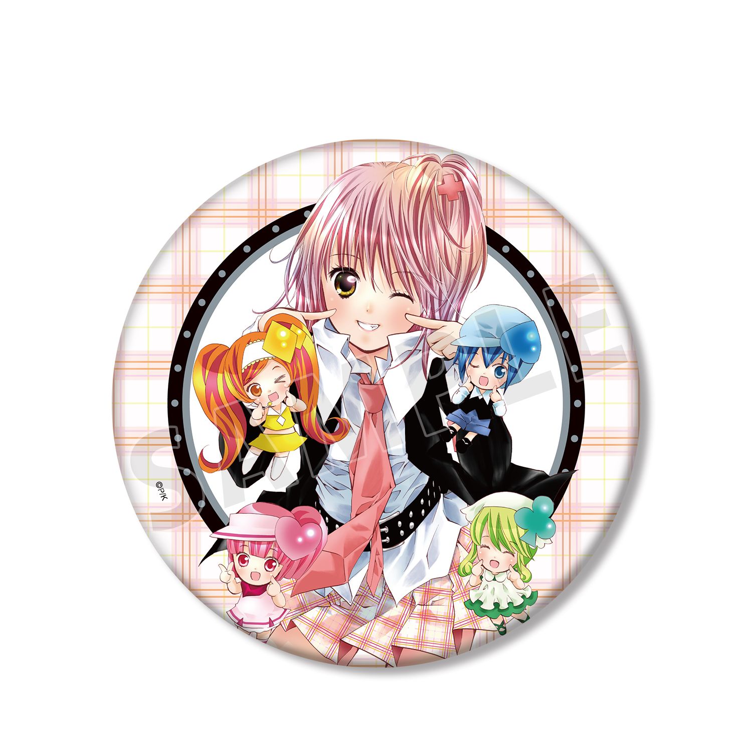 『しゅごキャラ!』 11巻表紙イラスト BIG缶バッジ - 公式商品画像 | AniSmile