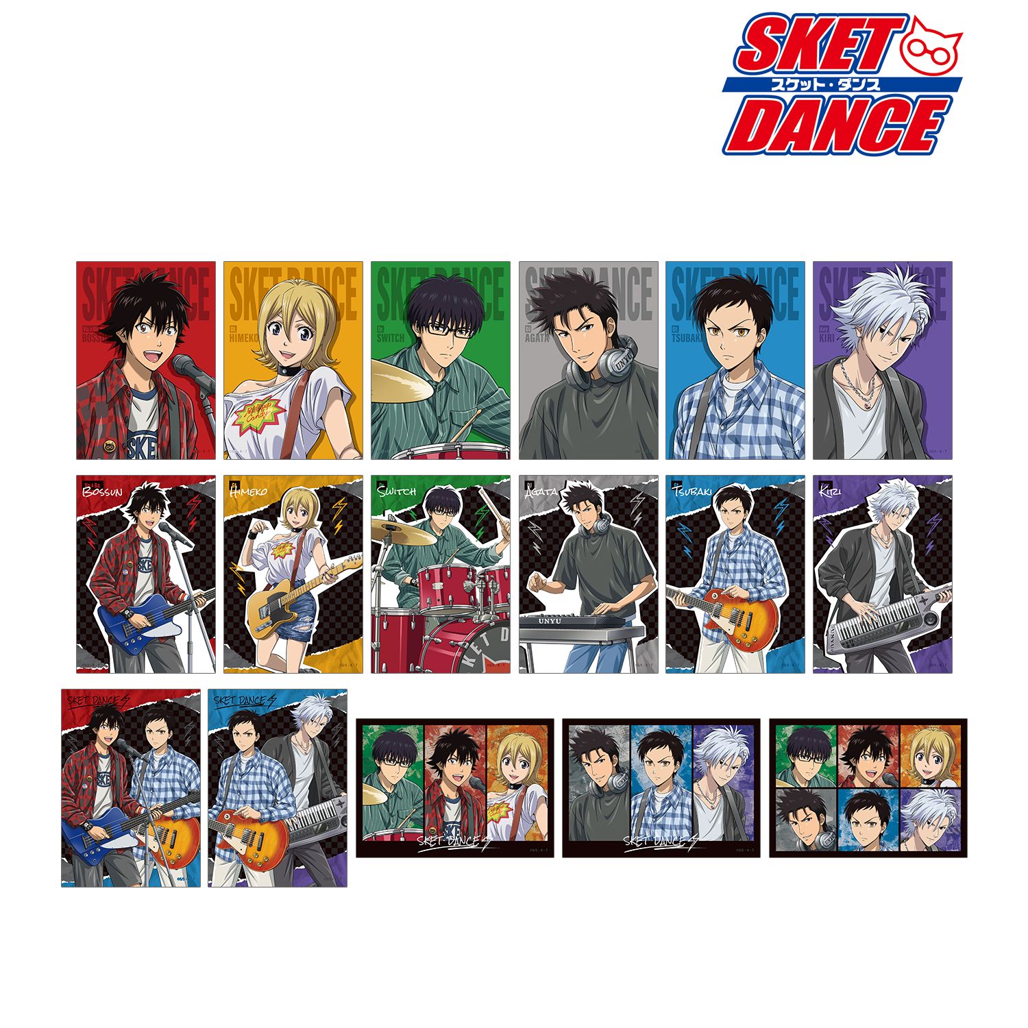 TVアニメ「SKET DANCE」 描き下ろし バンドver. トレーディングブロマイド(単位/単品) 画像 4 | AniSmile