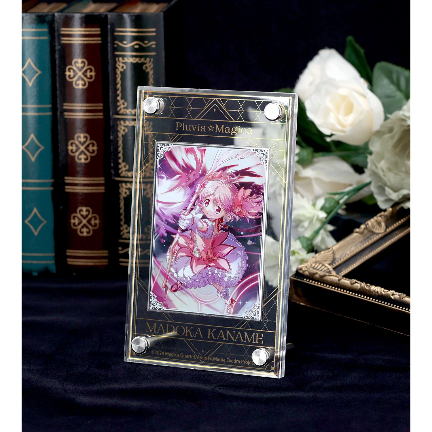 魔法少女まどか☆マギカ Magia Exedra 鹿目まどか プレミアムメタルプレート 画像 2 | AniSmile