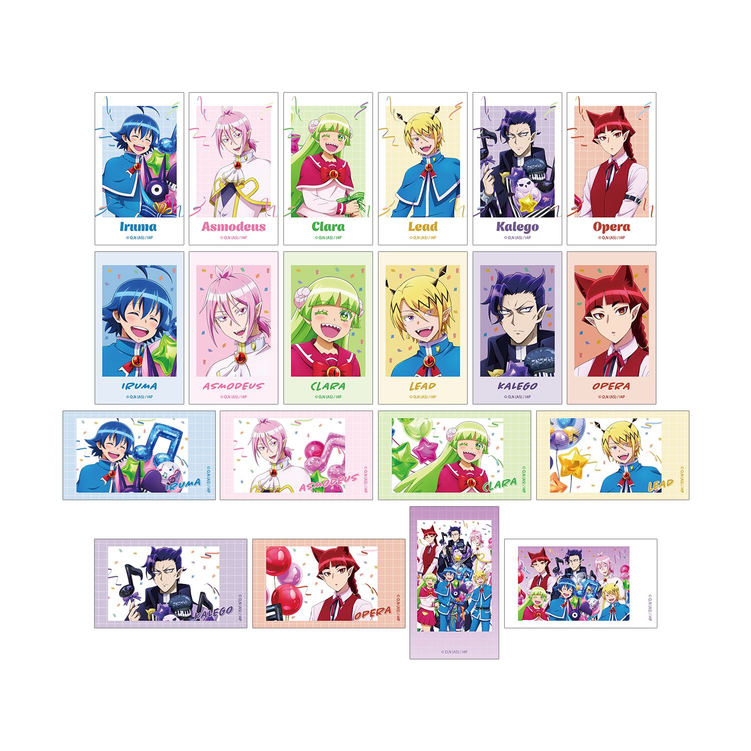 アニメ「魔入りました!入間くん」 描き下ろし 音符バルーンver. トレーディングAni-Frame(単位/単品) - 公式商品画像 | AniSmile