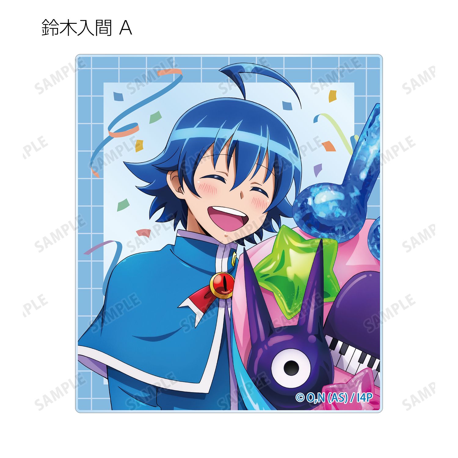 アニメ「魔入りました!入間くん」 描き下ろし 音符バルーンver. トレーディングアクリルカード(単位/単品) 画像 3 | AniSmile