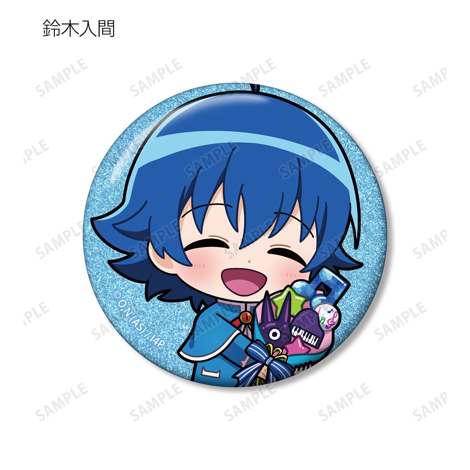 アニメ「魔入りました!入間くん」 音符バルーンver. トレーディング ちびキャラ グリッター缶バッジ(単位/単品) 画像 3 | AniSmile