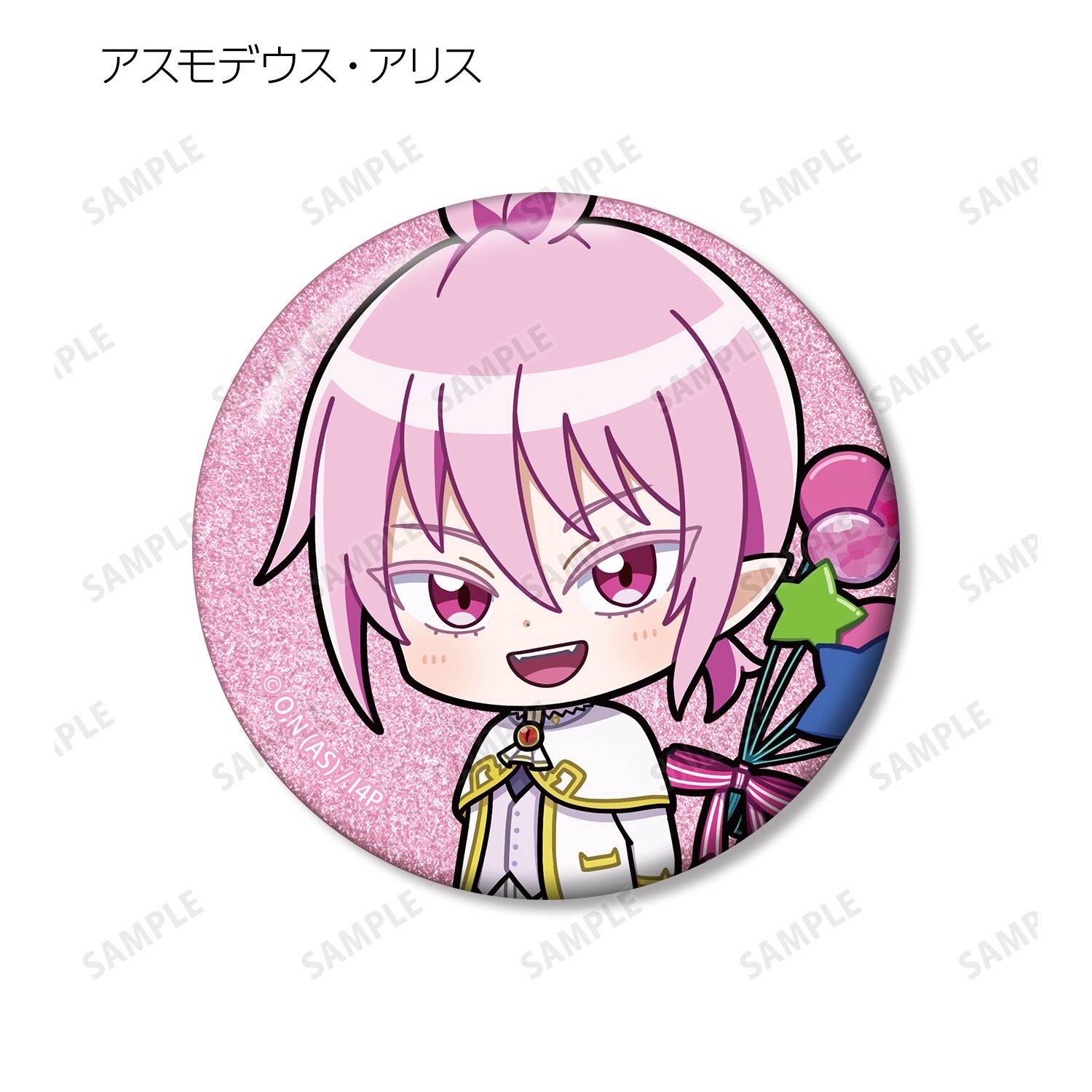 アニメ「魔入りました!入間くん」 音符バルーンver. トレーディング ちびキャラ グリッター缶バッジ(単位/単品) 画像 6 | AniSmile