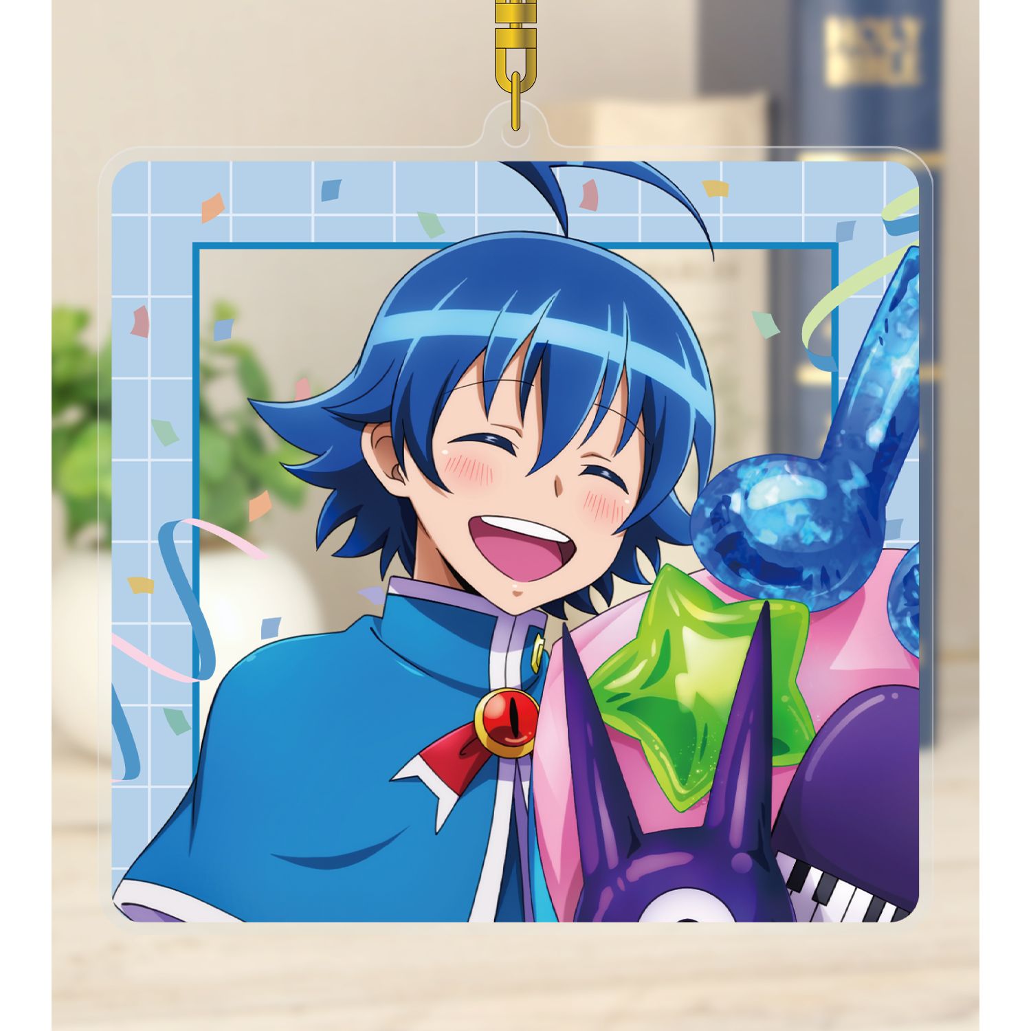 アニメ「魔入りました!入間くん」 描き下ろし 鈴木入間 音符バルーンver. BIGアクリルキーホルダー 画像 3 | AniSmile