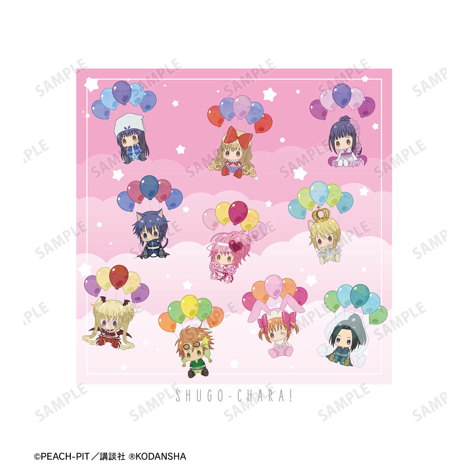 『しゅごキャラ!』 集合 POPOON Tシャツレディース(サイズ/XXXL) 画像 3 | AniSmile