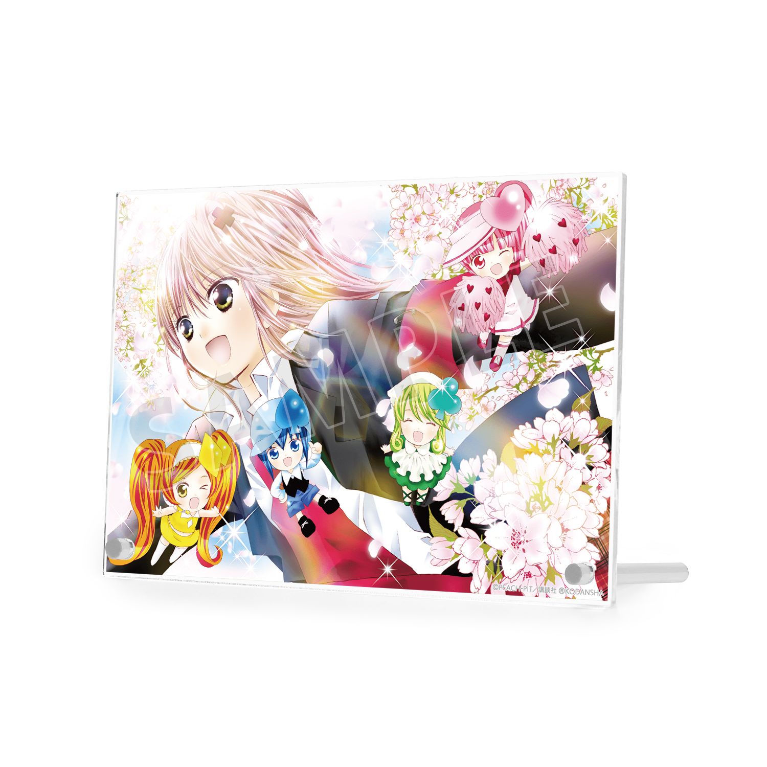 『しゅごキャラ!』 A5アクリルパネル ver.A - 公式商品画像 | AniSmile