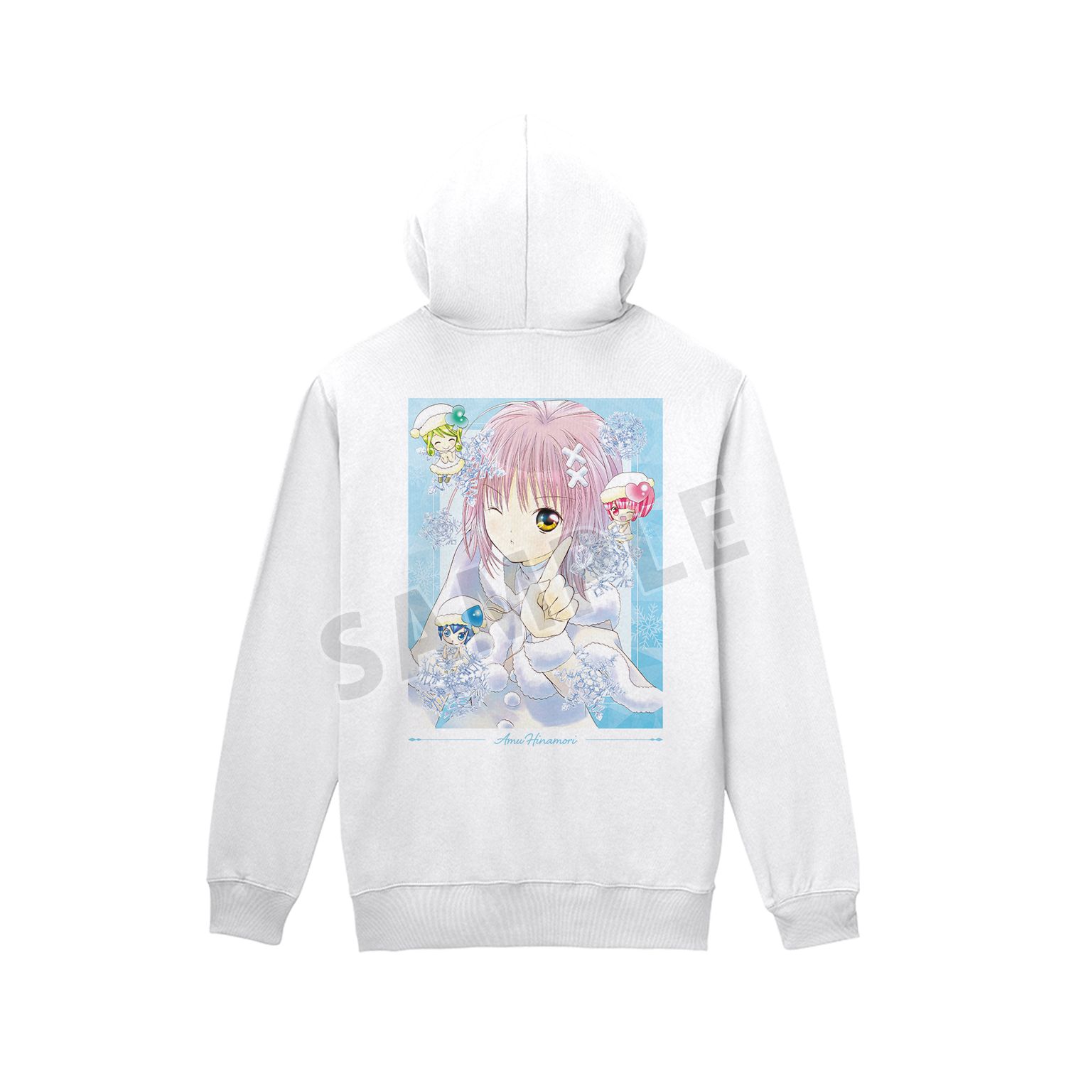 『しゅごキャラ!』 日奈森あむ バックプリントジップパーカーメンズ(サイズ/XS) - 公式商品画像 | AniSmile
