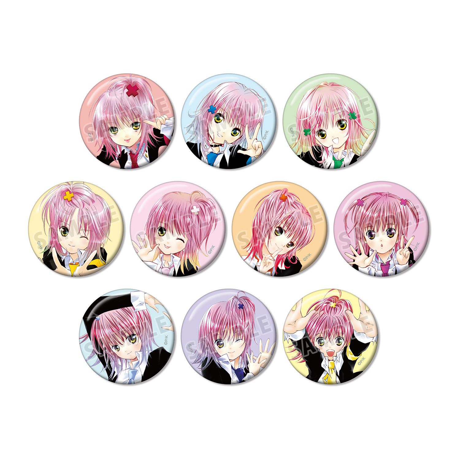 『しゅごキャラ!』 トレーディング表紙イラスト缶バッジ(単位/単品) 画像 2 | AniSmile