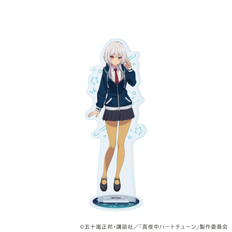 アクリルスタンドプレート「TVアニメ『真夜中ハートチューン』」01/井ノ華 六花(場面写イラスト) 画像 3 | AniSmile