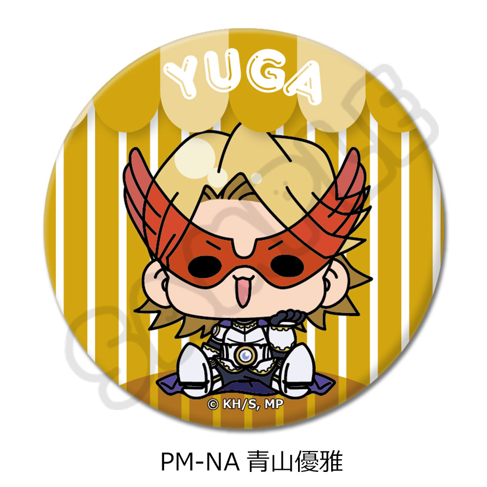 アニメ『僕のヒーローアカデミア』POTEmocho 第4弾 丸形缶バッジ(57mm) PM-NA(青山優雅) - 公式商品画像 | AniSmile