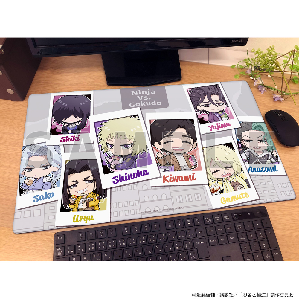 [忍者と極道]ラバーマット(休日) 画像 2 | AniSmile