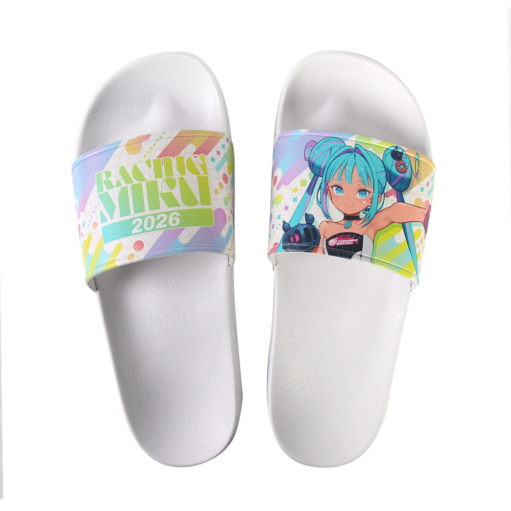 レーシングミク 2026 セパンVer. サンダル(Mサイズ) - 公式商品画像 | AniSmile