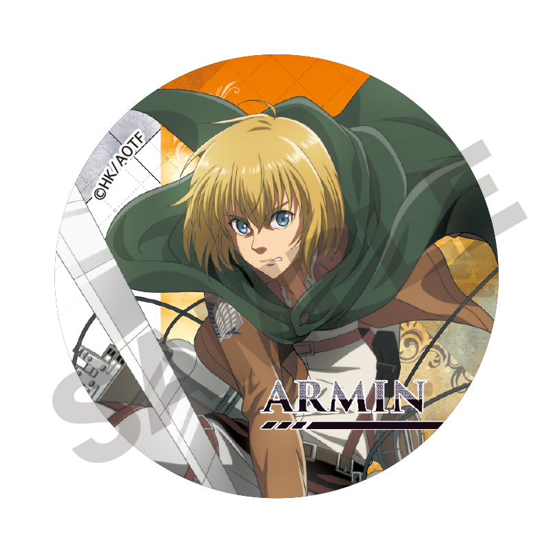 進撃の巨人 トレーディング缶バッジ アクション 画像 3 | AniSmile