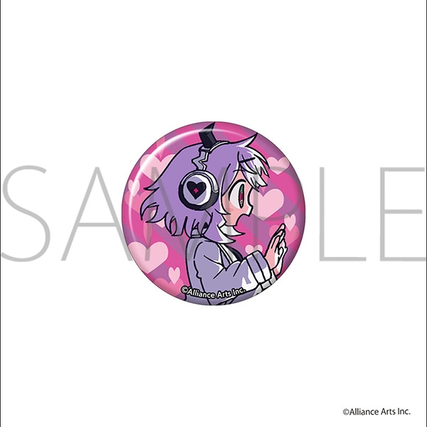 ゆんゆん電波シンドローム 缶バッジセット/Qちゃん&ゆんゆん B 画像 2 | AniSmile