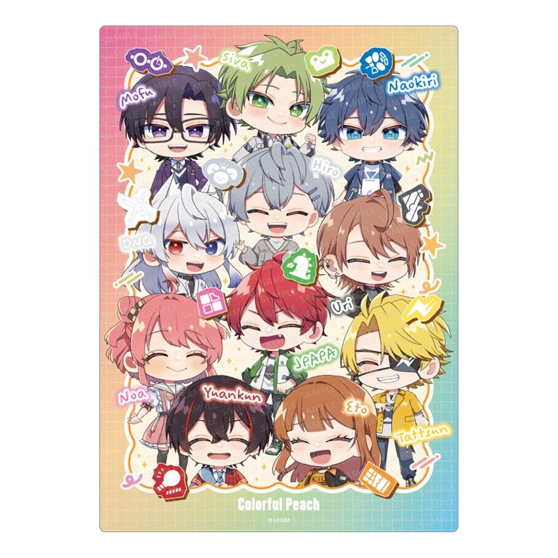 カラフルピーチ 下じき 喜怒哀楽シリーズ① - 公式商品画像 | AniSmile