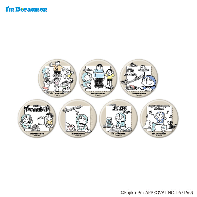 缶バッジ「I'm Doraemon」03/vol.03ブラインド(全7種) - 公式商品画像 | AniSmile