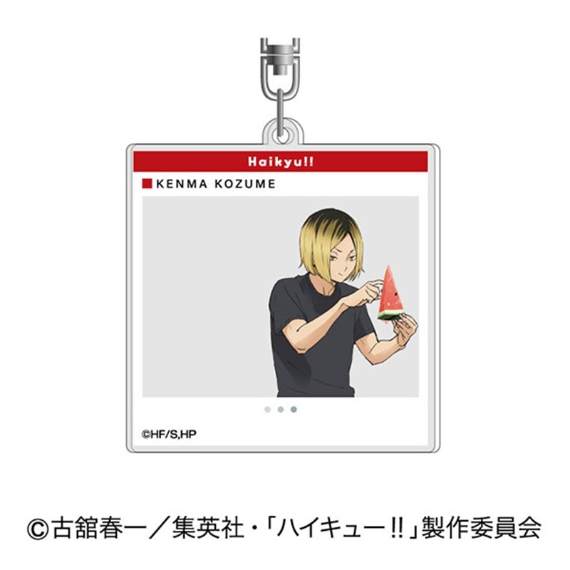 アクリルキーホルダー ハイキュー!! スイカシリーズ04 孤爪 研磨 - 公式商品画像 | AniSmile