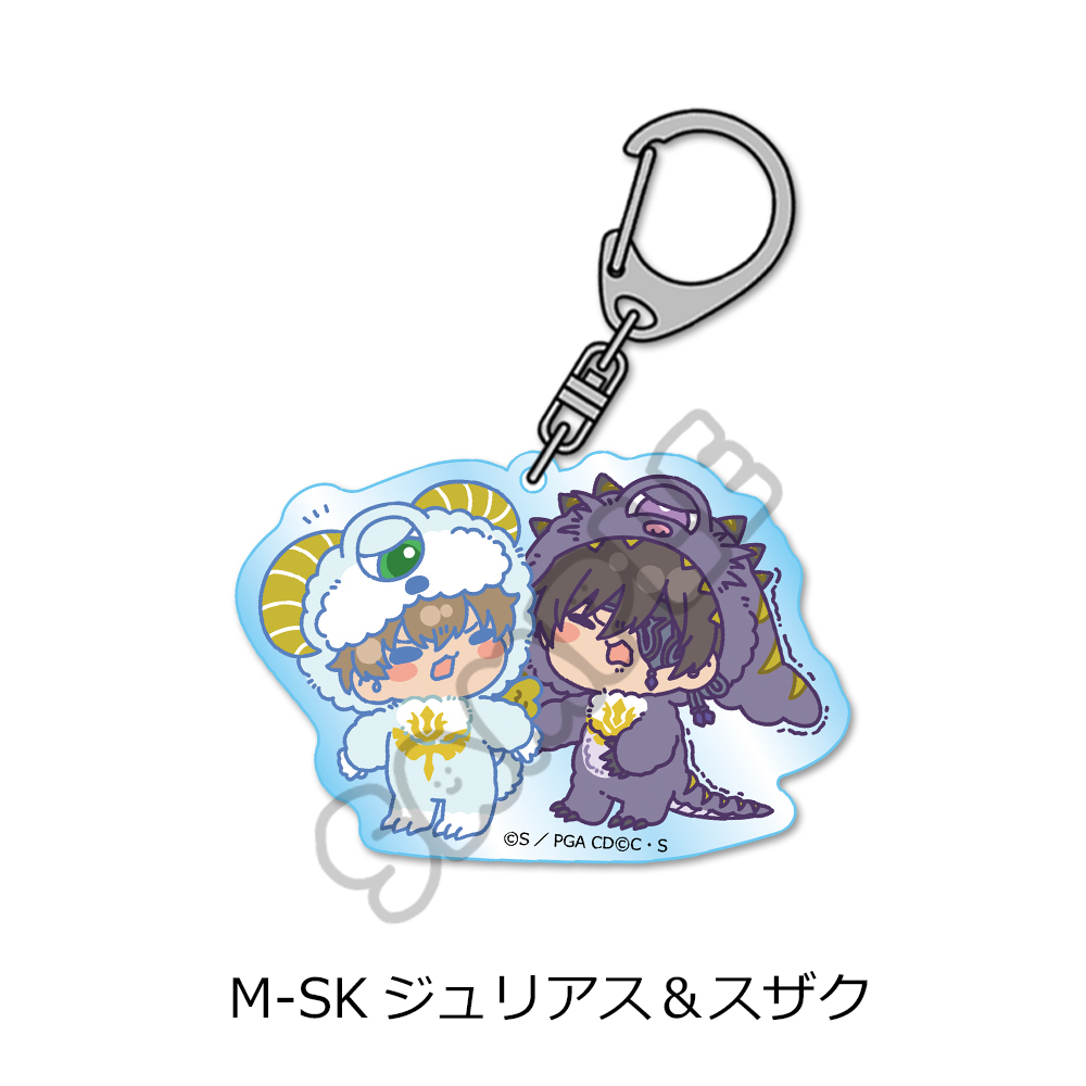 『コードギアス 亡国のアキト』第2弾 アクリルキーホルダー M-SK (ジュリアス&スザク) - 公式商品画像 | AniSmile