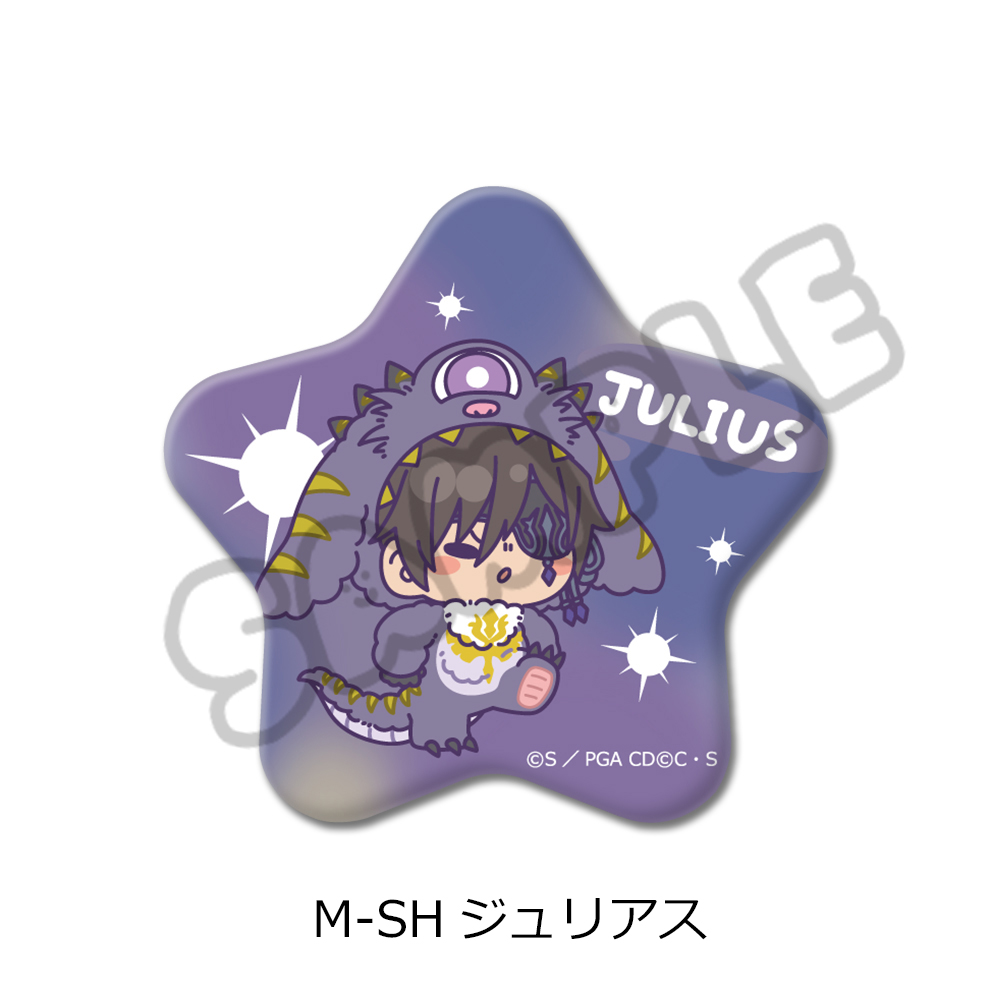 『コードギアス 亡国のアキト』第2弾 星形缶バッジ M-SH (ジュリアス) 画像 2 | AniSmile